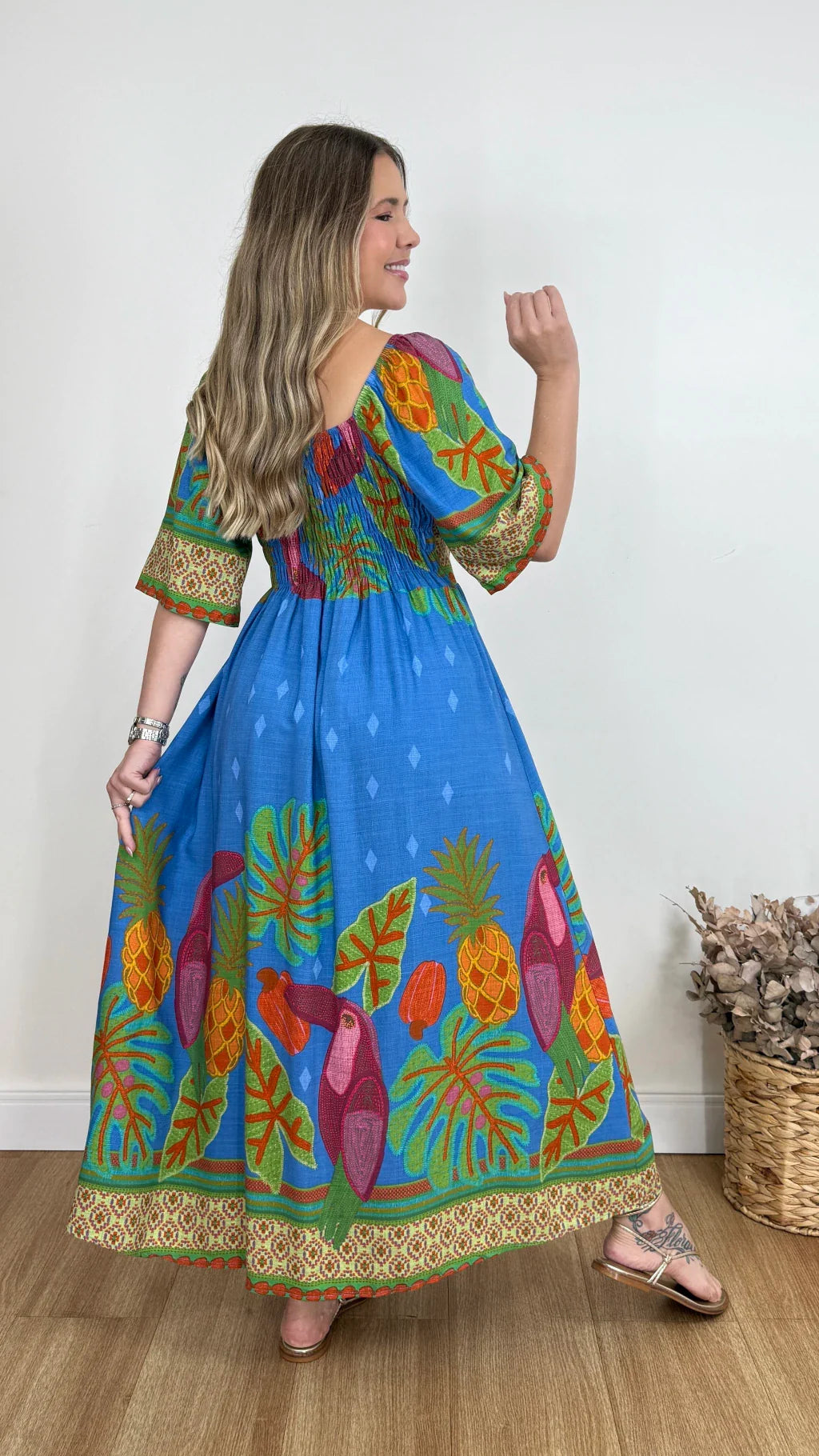 VESTIDO DANIELA (VÁRIAS CORES DISPONÍVEIS)